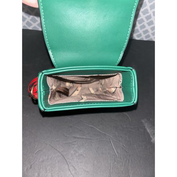 Montana West Cell Phone Purse Small Crossbody Bag Women Wallet with RFID Green - Picture 8 of 11